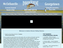 Tablet Screenshot of fishingchartermyrtlebeach.com